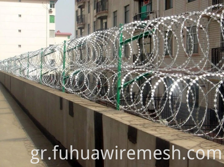 High Tensile Strength Hot Galv Razor Wire For Fence3